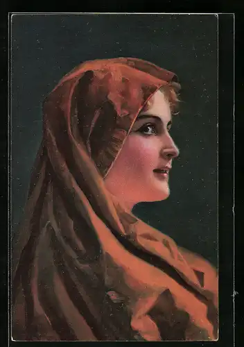 Künstler-AK Stengel & Co. Nr.29470: Portrait Marga