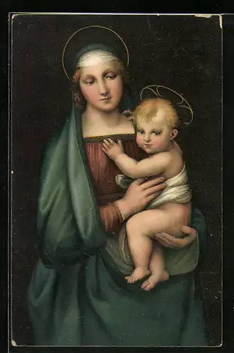 Künstler-AK Stengel & Co. Nr. 29837: La Madonna detta del Granduca