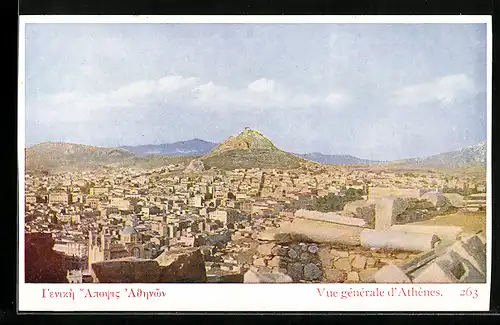 AK Athènes, Vue generale