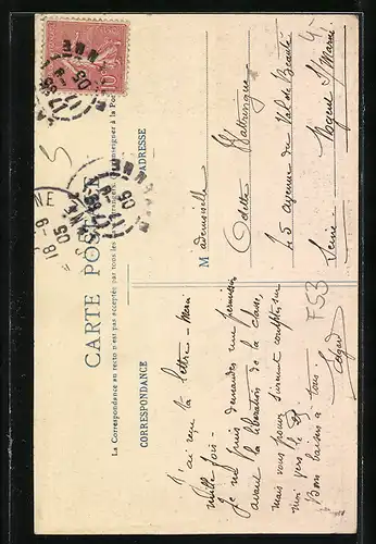 AK Villaines-la-Juhel, La Mayenne, Intérieur de l`Eglise