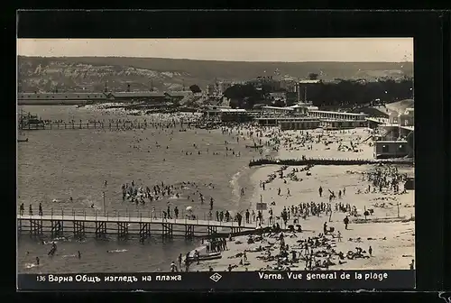 AK Varna, Vue general de la Plage