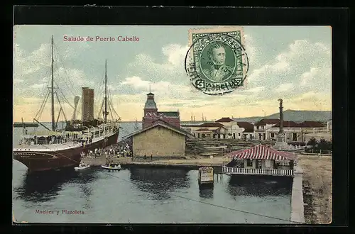 AK Puerto Cabello, Muelles y Plazoleta