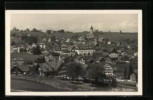 AK Speicher, Ortsansicht aus der Vogelschau