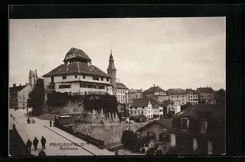AK Frauenfeld, Ansicht des Schlosses