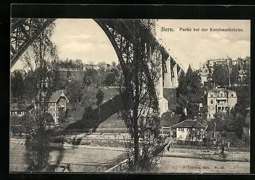 AK Bern, Partie bei der Kornhausbrücke