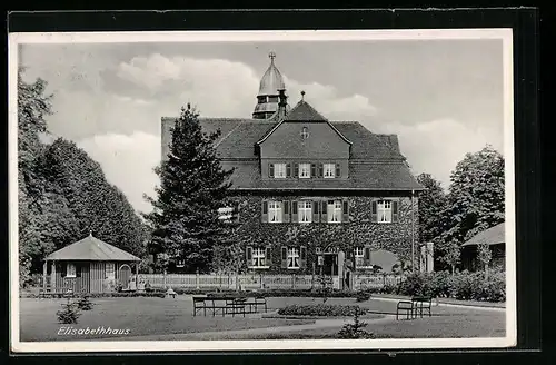 AK Bad Nauheim, Blick auf das Elisabethhaus
