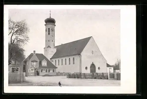 AK Meitingen, Blick zur Kirche