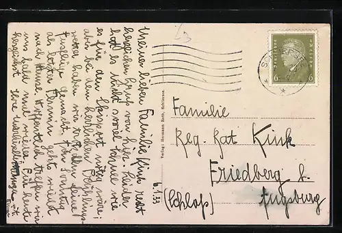 AK Schliersee, Hotel Seehaus mit Aussenbereich