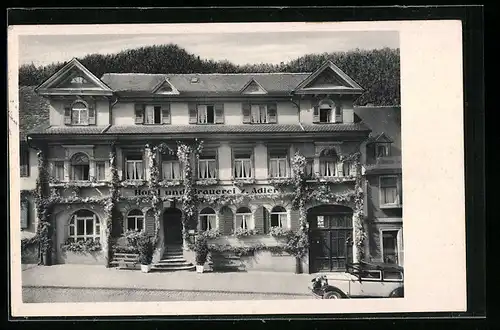 AK Triberg, Hotel Brauerei zum Adler v. J. Neef