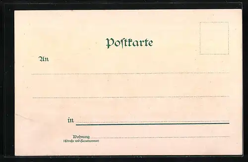 Lithographie Rheindampfer Overstolz in voller Fahrt