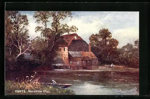Künstler-AK Raphael Tuck & Sons Nr. 7535: Hunts, Houghton Mill