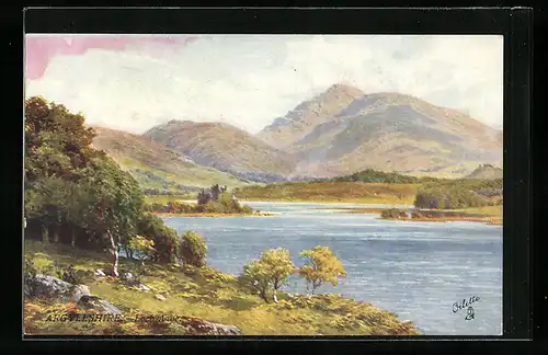 Künstler-AK Raphael Tuck & Sons Nr. 7345: Argyllshire, Loch Awe