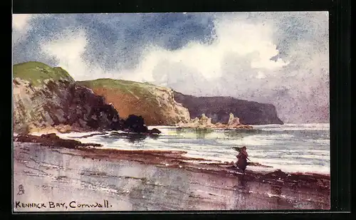 Künstler-AK Raphael Tuck & Sons Nr. 1720: Kennack Bay, Cornwall