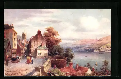 Künstler-AK Raphael Tuck & Sons Nr. 6265: Dartmouth, Ortsansicht