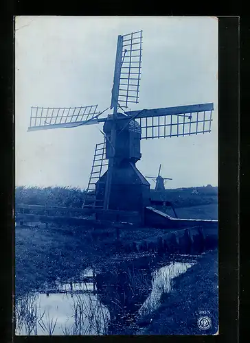 AK Delft, Windmühle im Ort