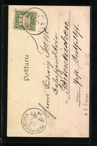 Lithographie München, Marienplatz