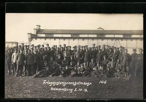 AK Hammelburg, Kriegsgefangenenheimkehr 1919