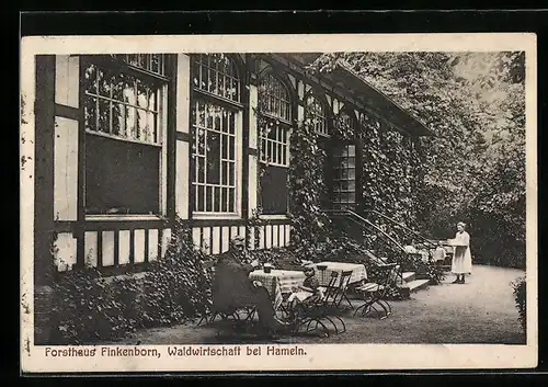 AK Hameln, Gasthof Forsthaus Finkenborn