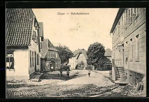 AK Vilsen, Blick in die Bahnhofstrasse