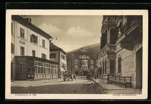 AK Steinach, Hotel Steinbock und Post