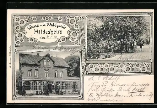 AK Hildesheim, Wald-Restaurant Waldquelle v. F. Ulrich