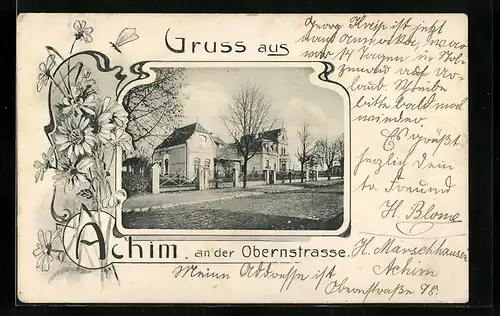 AK Achim, An der Obernstrasse