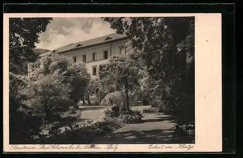 AK Gleisweiler, Sanatorium Bad Gleisweiler