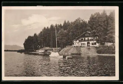 AK Bayerbach am Simssee, Wald- und See-Restaurant Benno Liebl