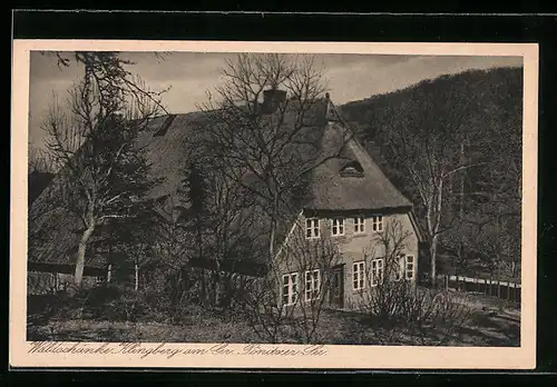 AK Gleschendorf b. Lübeck, Gasthaus Waldschänke Klingberg