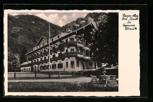 AK Dorf Kreuth / Obb., Rainer-Alpe Ferienheim für Handel und Industrie