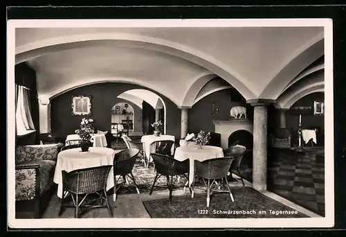 AK Gmund / Tegernsee, Gaststätte Schwärzenbach