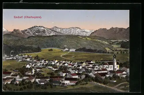 AK Endorf / Obb., Gesamtansicht