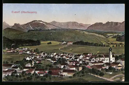 AK Endorf / Obb., Totalansicht