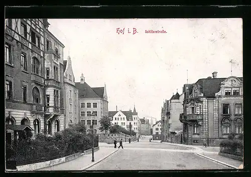 AK Hof i. B., Schillerstrasse