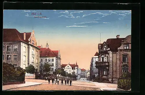 AK Hof i. B., Schillerstrasse