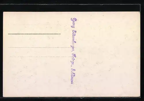 AK Dorf Kreuth, Ortspartie mit Kirche und Leonhardstein