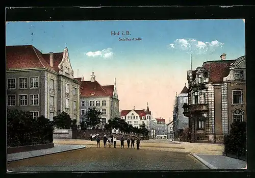 AK Hof i. B., Schillerstrasse