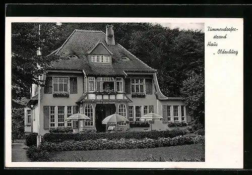 AK Timmendorfer Strand, Posterholungsheim Haus Oldenburg, Strandallee 36