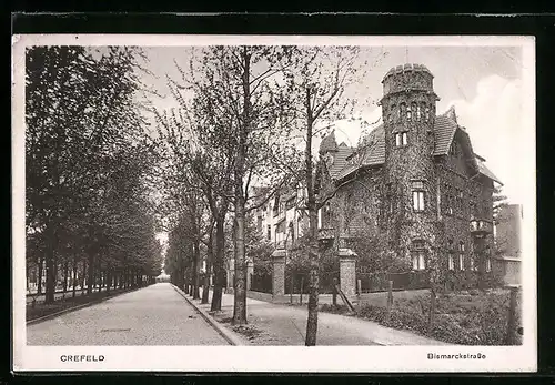 AK Krefeld, Bismarckstrasse