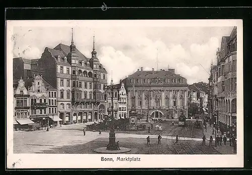 AK Bonn, Marktplatz