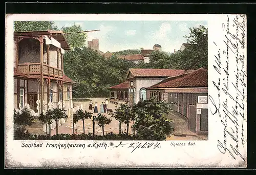 AK Bad Frankenhausen a. Kyffh., Unteres Bad