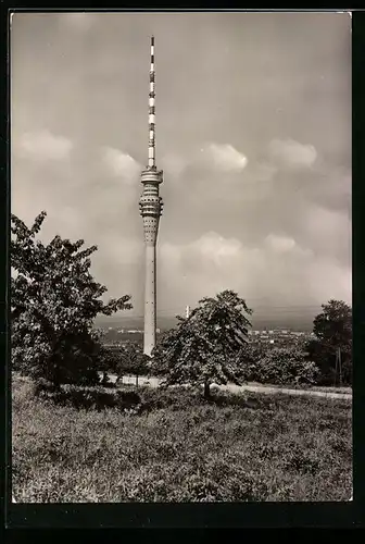 AK Dresden, Fernseh- und UKW-Turm der Deutschen Post