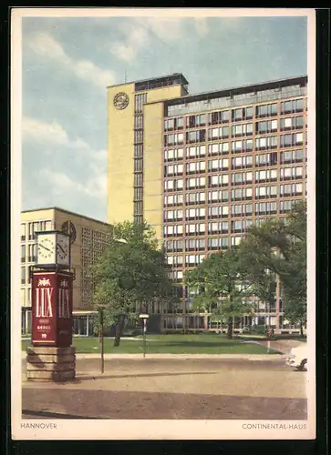 AK Hannover, vor dem Continentalhaus