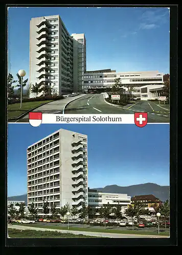 AK Solothurn, Strasse zum Bürgerspital