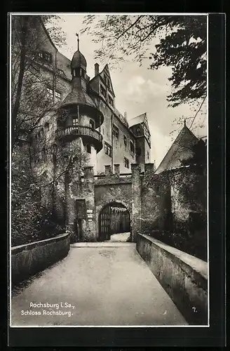 AK Rochsburg / Sa., Schloss Rochsburg
