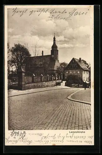 AK Hof i. B., Lorenzkirche