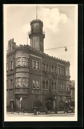 AK Hof i. B., Rathaus