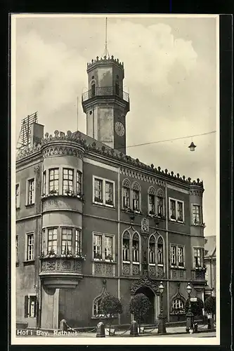 AK Hof i. B., Rathaus