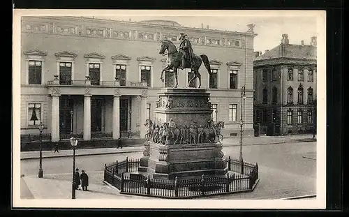 AK Berlin, Friedrich der Grosse, Palais Wilhelm I.