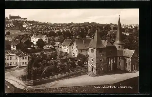 AK Fulda, Michaelskirche und Frauenberg
